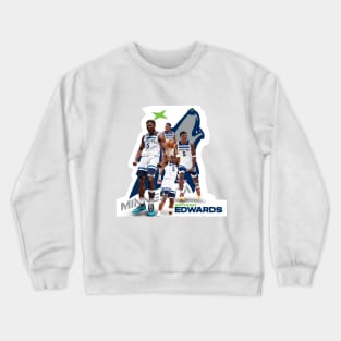 Anthony Edwards 5 Minnesota Crewneck Sweatshirt